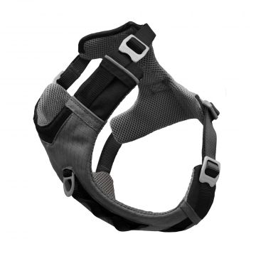 Kurgo Journey Air Harness Large Black/Grey