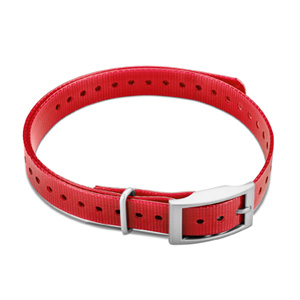 Garmin 3/4 inch Square Buckle Red Collar Strap